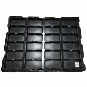 LEENOL-1513205 Can Be Customized Size Plastic Conductive PS Blister Tray Packaging Plastic Tray ESD Boxes Package Blister