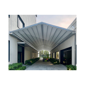 Toldo Retráctil Motorizado para Terraza Exterior, Toldo Retráctil para Interiores, Protección Solar - Product Image 1