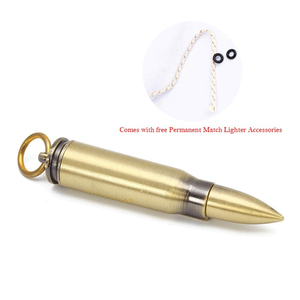 Porte-clés multifonction en laiton avec ouvre-bouteille créatif, briquet à allumettes et ouvre-boîte - Product Image 2