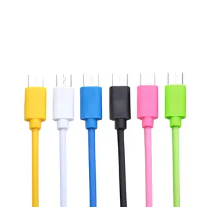 Hot Selling Cellphone Accessories 1m USB Data Cable for mobile phone wire Charger fast charging