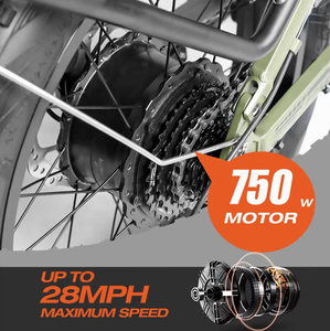 Envío en 7 Días Bicicleta Eléctrica Plegable de Aluminio para Adultos de 20 Pulgadas y 350 Vatios con Batería de 48V Diseño Cómodo para Carreras - Product Image 4