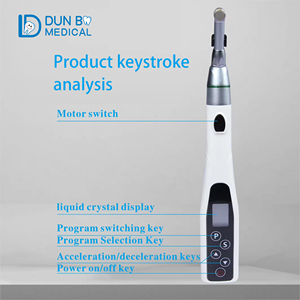 Equipamentos Odontológicos Motor Rotativo Endodôntico Sem Fio com Redução de 16:1 e Luz LED - Product Image 6