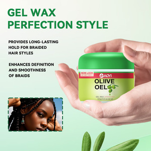 Productos para el Cabello con Aceite de <span class=keywords><strong>Oliva</strong></span> para Salón de Belleza, 14 Sets de Cuidado Capilar Profesional - Cera para Peinar sin Grasa para Todo Tipo de Cabello - Product Image 4