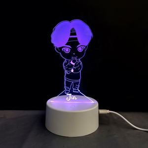 3d <span class=keywords><strong>Anime</strong></span> 3d lámpara ilusión de 3d lámpara de acrílico 3d lámpara Led 3d luz de noche para niños 3d lámpara ilusión 3d de luz de la noche de <span class=keywords><strong>Anime</strong></span> - Product Image 3