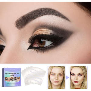 24 paires d'autocollants pour yeux en forme de queue de poisson, eye-liner pour chat, maquillage, <span class=keywords><strong>pochoir</strong></span> pour fard à paupières - Product Image 4