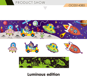 30pcs Glow up in the Dark Beautiful <strong>Space</strong> Jigsaw <strong>Puzzle</strong> Supplier for Kids - Product Image 2