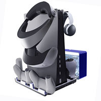 Support de refroidissement de charge de stockage ultra-multifonction pour accessoires PS5 Support de charge pour contrôleur PSVR2 & PS5 Vente en gros