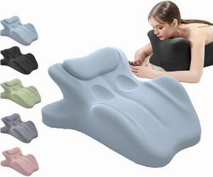 Oreiller pour couples, oreiller de soutien, adopte 27 °   Lift crée l'angle parfait, correcteur de posture multifonctionnel, <span class=keywords><strong>coussin</strong></span> de confort pour couples - Product Image 4