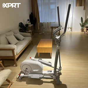 Gym à la maison Matériau en acier <span class=keywords><strong>Type</strong></span> <span class=keywords><strong>de</strong></span> résistance magnétique Gym Bike Bicycle <span class=keywords><strong>Elliptique</strong></span> Cross Trainer Folding Eleptical Exercise Bike - Product Image 2