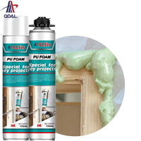 Adhésif de construction 750 ml, mousse isolante en polyuréthane expansé, pistolet de pulvérisation, adhésif d'étanchéité pour la construction