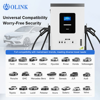 Estación de Carga para Autobuses Comerciales OLINK de 160kw, Cargador Rápido de Nivel 3 con Doble Conector, Aprobado por CE