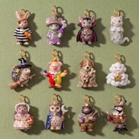 Aksesoris Kelinci Berlapis Logam Motif Hewan Kartun Terlaris - Aksesori Kelinci Sederhana, Elegan, dan Trendi dengan Sentuhan Cat Semprot