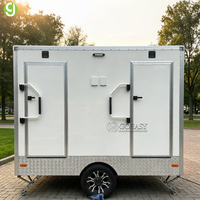 Goeasy Toilet Portabel Mewah untuk Pria dan Wanita, Trailer Toilet Mobile untuk Luar Ruangan