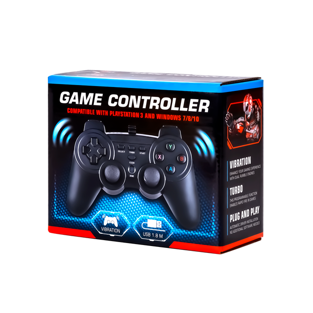 Wholesale Eco-friendly Gamepad Box Packaging Simple Customized Electronics Paper Box Advanced Black Mobile Game Box