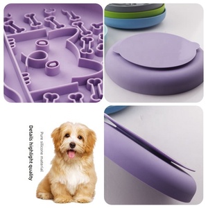 Gamelle en silicone pour chien à alimentation lente, anti-étouffement, antidérapante, résistante aux chutes, facile à nettoyer, réutilisable, écologique - Product Image 2