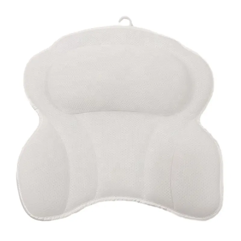 공기 메시 기술과 흡입 컵 온천장 목욕 베개를 가진 지원 머리 뒤 어깨와 목 호화스러운 욕조 베개