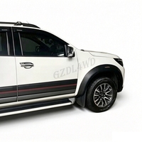 Guardabarros Delgados OEM con Reflector para Colorado S10 2015-2021, Accesorios para Camioneta 4x4, Negro Liso, Sin Perforación