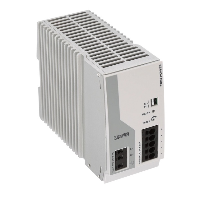 1 Brand New Original Item Trio-ps-2g/1ac/24dc/20 Power Supply Unit with Rs485 Communication Interface Order 903151 Plc