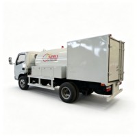 Camion-citerne GPL léger 4x2, 5000L, camion de remplissage de gaz mobile pour petite station-service