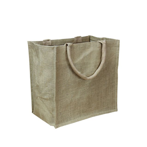 Nouveau sac de shopping pliable écologique de grande capacité, pas cher, réutilisable, pour l'extérieur, en toile blanche, avec logo imprimé, fabriqué au Bangladesh - Product Image 2
