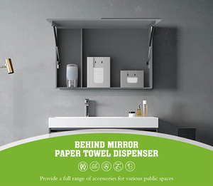 FANDA Factory Soporte de papel higiénico ecológico 304 Acero inoxidable Uso de cocina moderno montado en la pared - Product Image 2