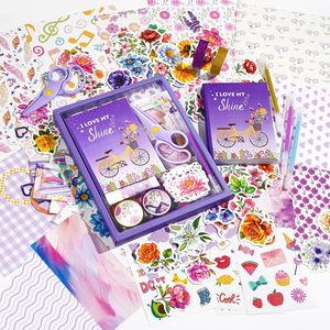 Set Regalo di Cancelleria Personalizzato con Logo, Kit per Journaling con Adesivi, Nastro Washi e Quaderno per Ragazze e Studentesse - Product Image 2