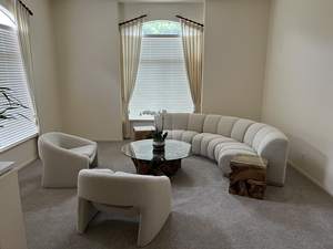 Sofá Chesterfield Personalizado de Mediados de Siglo, Asiento Profundo, Sofá Nube, Cómodo, Modular, de Tela, para Dormitorio, Villas, Salas de Estar - Product Image 6