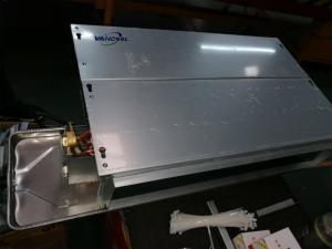 Unité de ventilation à eau froide encastrée au plafond, personnalisable, avec moteur sans balais, débit d'air 340-2380 m³/<span class=keywords><strong>h</strong></span>, pour immeuble de bureaux - Product Image 2