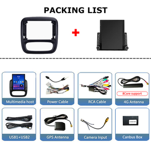Écran tactile IPS de 9,7 pouces Android 14 pour tableau de bord automobile <span class=keywords><strong>Renault</strong></span> <span class=keywords><strong>Trafic</strong></span> 3 (2014-2021) et Opel Vivaro B (2014-2018) – Unité centrale de navigation - Product Image 5