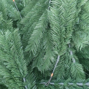 Màu đen và màu xanh lá cây PVC PE hỗn hợp chất liệu thân thiện với môi nhân tạo Cây giáng sinh với được xây dựng trong đèn <span class=keywords><strong>LED</strong></span> - Product Image 6