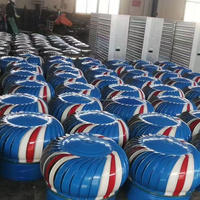 Ventilateur à air non motorisé à roulement à billes, 150 tr/min, avec pales en acier inoxydable à économie d'énergie, garantie usine 10 ans, 100mm-1000mm