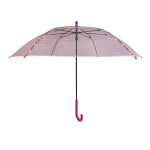 <span class=keywords><strong>Parapluie</strong></span> <span class=keywords><strong>transparent</strong></span> pour enfants avec motif diamant givré, poignée en J, <span class=keywords><strong>parapluie</strong></span> droit, résistant au <span class=keywords><strong>vent</strong></span>, durable, publicitaire pour enfants - Product Image 1