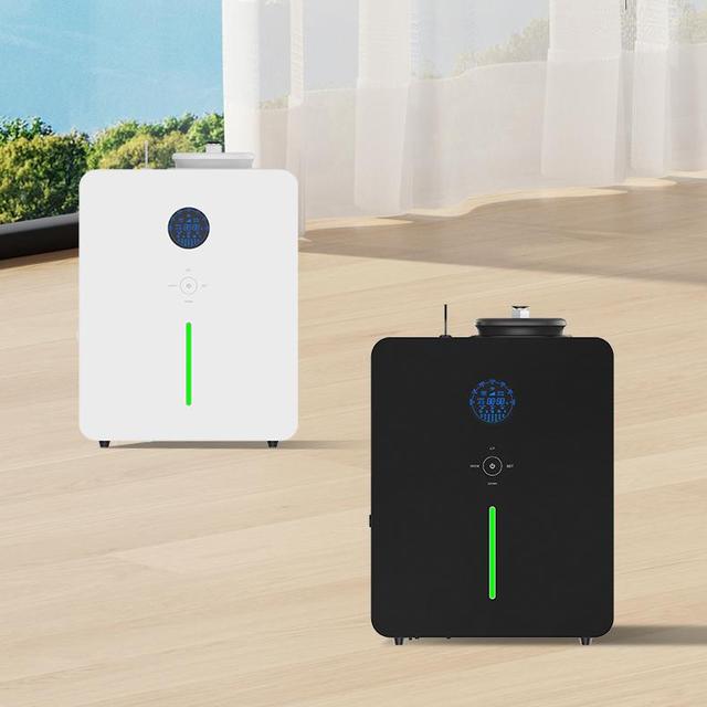 Customized Whole Black White Hotel Collection Electric WIFI App Metal Scent Machine Essential Oil Aromatherapy Household