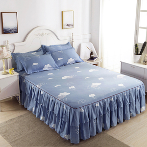 100% Polyester Custom Hot Sell 47 <b>Colourful</b> Patterns Bedding <b>Set</b> Bed Skirt <b>Set</b> - Product Image 5