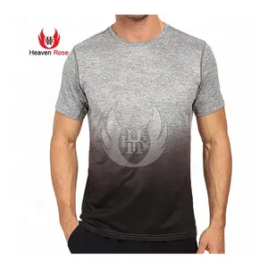 OEMサービス新しいデザイン昇華半袖Tシャツ屋外カジュアル使用高品質雄大な外観昇華Tシャツ