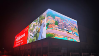 Affichage LED extérieur 3D à vision directe P10 IP66 étanche, couleur pleine, lisible en plein soleil, 960x960, taux de rafraîchissement élevé 3840Hz, 6500