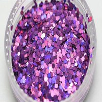 Paillettes holographiques à effet laser écologiques, grandes paillettes, accessoires artisanaux floraux, style rétro, matériau PET pour cadeaux de bienvenue