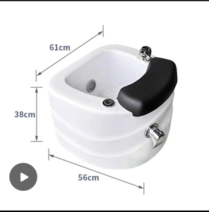 Bañera de Pedicura Acrílica Automática con 7 Luces de Colores para Masaje de Pies, Ideal para Spa (Gran Venta) - Product Image 4