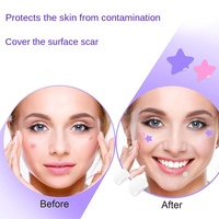 Étoile à cinq branches personnalisée Love Acne Sticker Gel Colloïde d'eau pour l'acné Durable et efficace