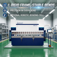 Presse plieuse hydraulique CNC Hans Laser HBS Electric Hydraulic 1600 pour le pliage de tôles