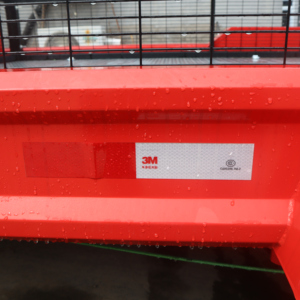 15 Ton Capacity Utility Box <b>Trailer</b> with Mesh Cage and Loading Ramps for Sale - Product Image 3