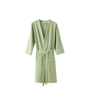 Albornoz infantil hecho <span class=keywords><strong>de</strong></span> tela <span class=keywords><strong>de</strong></span> gofres <span class=keywords><strong>de</strong></span> algodón, personalizable, albornoz infantil simple <span class=keywords><strong>para</strong></span> fiestas <span class=keywords><strong>de</strong></span> <span class=keywords><strong>spa</strong></span>, <span class=keywords><strong>para</strong></span> niños y <span class=keywords><strong>niñas</strong></span> - Product Image 6