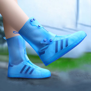 รองเท้าสวมคลุมเท้ากันน้ำกันลื่นหนาและทนทานต่อการฉีกขาด - Product Image 5