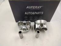 Conjunto de Pistón de 73 mm 0.00 0.25 0.50 OE 13010-RB0-000 Compatible con Honda Fit Jazz City L13A1 L15A, Piezas de Repuesto Automotrices