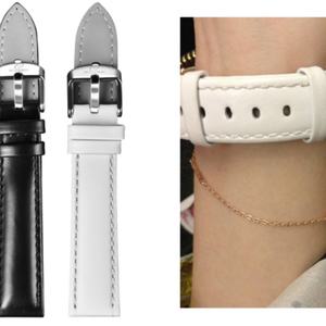 Bracelet de montre en cuir à dégagement rapide personnalisé de 20 mm pour hommes, bracelets et bracelets de montre pour hommes - Product Image 3