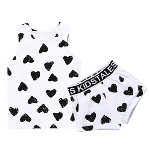 Ide produk baru pakaian bayi Asia baju anak-anak kecil kaus olahraga dan Set pendek - Product Image 1