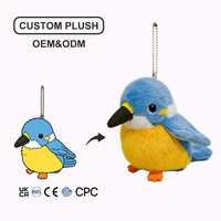 personnalisé mini sac à dos en peluche pour l'école mignon enfants PP coton remplissage maille doublure soulagement du Stress