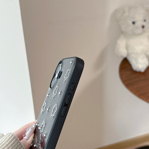 Funda Protectora para Teléfono con Diseño de Flores, Corazón, Lazo y Estrella, de TPU, Antigolpes, para <span class=keywords><strong>iPhone</strong></span> 17 Pro Max, Nueva, Personalizada para Mujer, para <span class=keywords><strong>iPhone</strong></span> 16 15 - Product Image 5