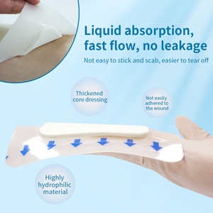 Sanfter Transparenter Wundverband - Keine Schabadhafteung, Einfache Entfernung & Hochabsorbierender Hydrophiler Verband - Product Image 5
