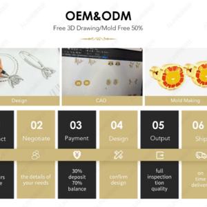 Anillo Personalizado de Oro de 18K con Circonita Blanca en Forma de Medio Círculo, Anillos de Acero Inoxidable para Mujer, Joyería Impermeable - Product Image 4